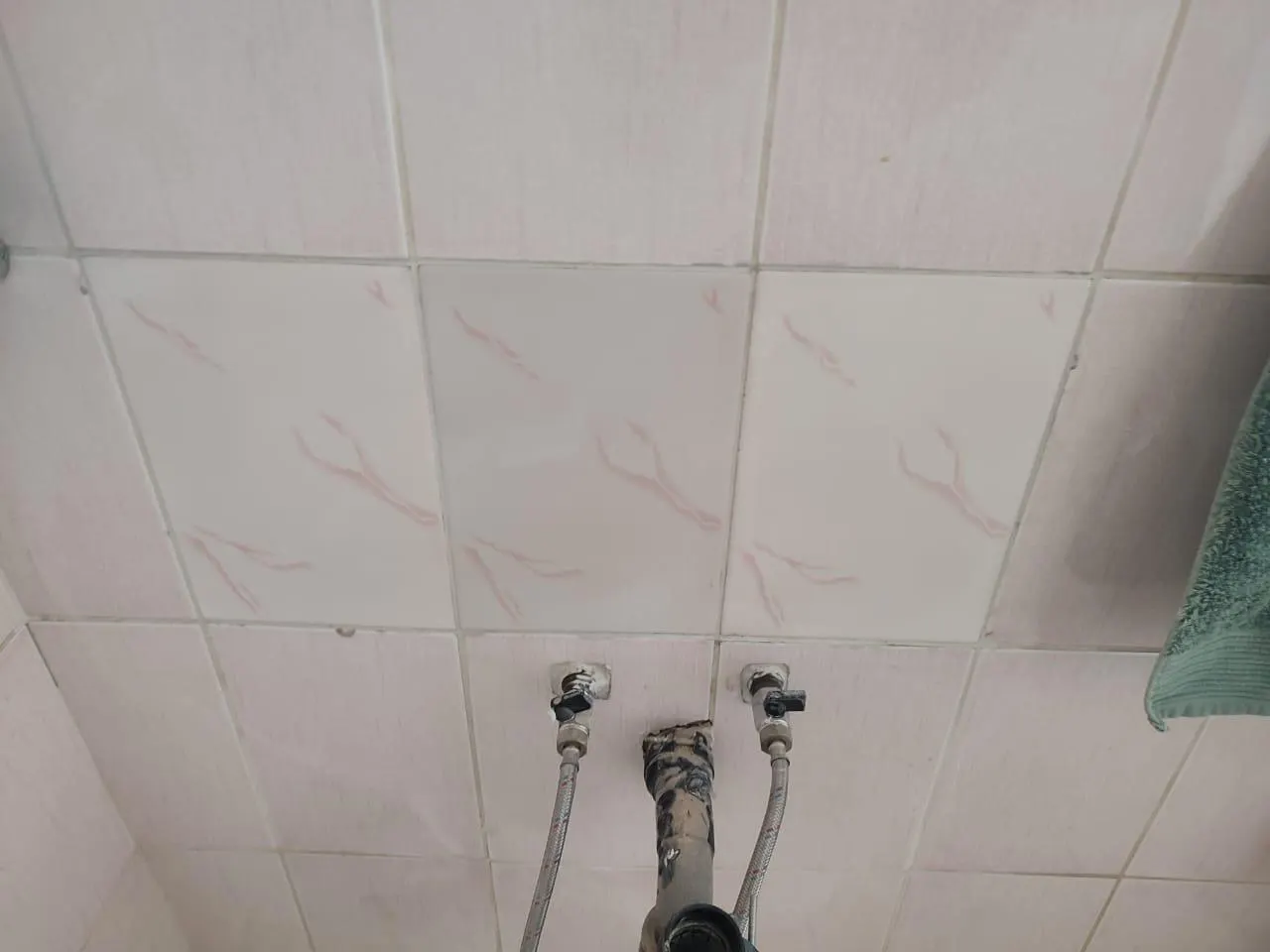 Shower plumbing repair