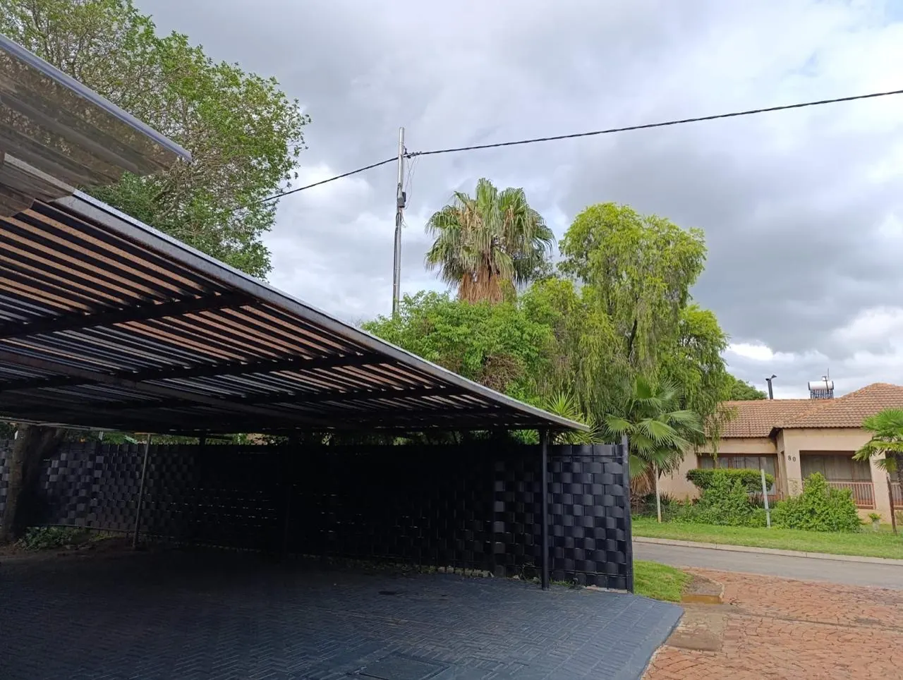 Carport and boundary install